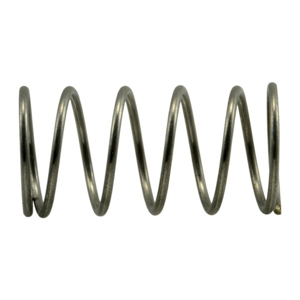 Midwest Fastener 23/32" x 0.054" x 1-1/2" 18-8 Stainless Steel Compression Springs 3PK 38795 - main